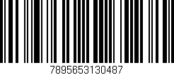 Código de barras (EAN, GTIN, SKU, ISBN): '7895653130487'