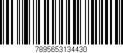Código de barras (EAN, GTIN, SKU, ISBN): '7895653134430'