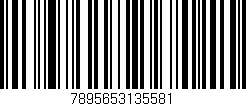Código de barras (EAN, GTIN, SKU, ISBN): '7895653135581'