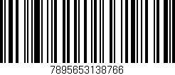 Código de barras (EAN, GTIN, SKU, ISBN): '7895653138766'
