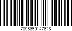 Código de barras (EAN, GTIN, SKU, ISBN): '7895653147676'