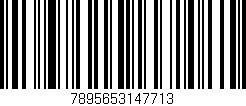 Código de barras (EAN, GTIN, SKU, ISBN): '7895653147713'