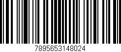 Código de barras (EAN, GTIN, SKU, ISBN): '7895653148024'