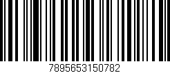 Código de barras (EAN, GTIN, SKU, ISBN): '7895653150782'