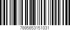 Código de barras (EAN, GTIN, SKU, ISBN): '7895653151031'