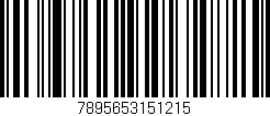 Código de barras (EAN, GTIN, SKU, ISBN): '7895653151215'