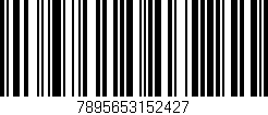 Código de barras (EAN, GTIN, SKU, ISBN): '7895653152427'
