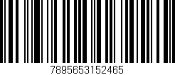 Código de barras (EAN, GTIN, SKU, ISBN): '7895653152465'