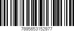 Código de barras (EAN, GTIN, SKU, ISBN): '7895653152977'