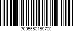Código de barras (EAN, GTIN, SKU, ISBN): '7895653159730'