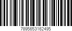 Código de barras (EAN, GTIN, SKU, ISBN): '7895653162495'