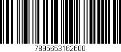 Código de barras (EAN, GTIN, SKU, ISBN): '7895653162600'