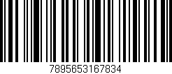 Código de barras (EAN, GTIN, SKU, ISBN): '7895653167834'