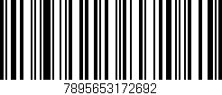 Código de barras (EAN, GTIN, SKU, ISBN): '7895653172692'