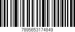 Código de barras (EAN, GTIN, SKU, ISBN): '7895653174849'