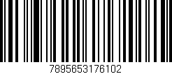 Código de barras (EAN, GTIN, SKU, ISBN): '7895653176102'