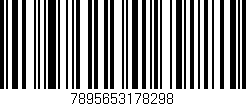 Código de barras (EAN, GTIN, SKU, ISBN): '7895653178298'