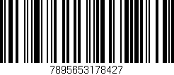 Código de barras (EAN, GTIN, SKU, ISBN): '7895653178427'