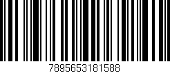 Código de barras (EAN, GTIN, SKU, ISBN): '7895653181588'