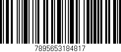 Código de barras (EAN, GTIN, SKU, ISBN): '7895653184817'
