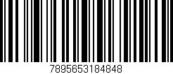 Código de barras (EAN, GTIN, SKU, ISBN): '7895653184848'