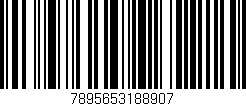 Código de barras (EAN, GTIN, SKU, ISBN): '7895653188907'