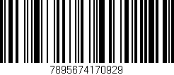 Código de barras (EAN, GTIN, SKU, ISBN): '7895674170929'