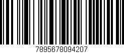 Código de barras (EAN, GTIN, SKU, ISBN): '7895678094207'