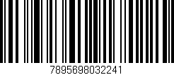 Código de barras (EAN, GTIN, SKU, ISBN): '7895698032241'