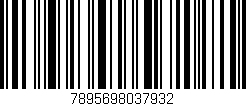 Código de barras (EAN, GTIN, SKU, ISBN): '7895698037932'