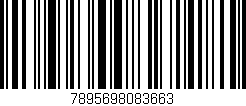 Código de barras (EAN, GTIN, SKU, ISBN): '7895698083663'