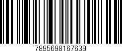 Código de barras (EAN, GTIN, SKU, ISBN): '7895698167639'
