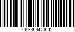 Código de barras (EAN, GTIN, SKU, ISBN): '7895698449032'