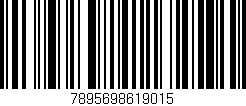 Código de barras (EAN, GTIN, SKU, ISBN): '7895698619015'