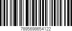 Código de barras (EAN, GTIN, SKU, ISBN): '7895698654122'