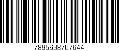 Código de barras (EAN, GTIN, SKU, ISBN): '7895698707644'