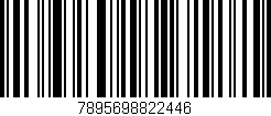 Código de barras (EAN, GTIN, SKU, ISBN): '7895698822446'