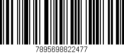 Código de barras (EAN, GTIN, SKU, ISBN): '7895698822477'