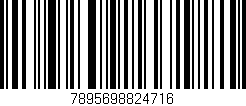 Código de barras (EAN, GTIN, SKU, ISBN): '7895698824716'