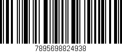 Código de barras (EAN, GTIN, SKU, ISBN): '7895698824938'