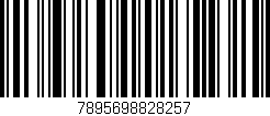 Código de barras (EAN, GTIN, SKU, ISBN): '7895698828257'