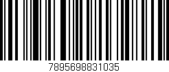 Código de barras (EAN, GTIN, SKU, ISBN): '7895698831035'