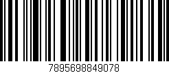 Código de barras (EAN, GTIN, SKU, ISBN): '7895698849078'