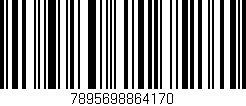 Código de barras (EAN, GTIN, SKU, ISBN): '7895698864170'