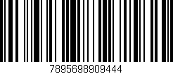 Código de barras (EAN, GTIN, SKU, ISBN): '7895698909444'