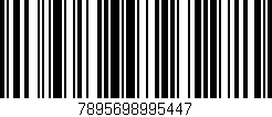 Código de barras (EAN, GTIN, SKU, ISBN): '7895698995447'