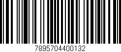 Código de barras (EAN, GTIN, SKU, ISBN): '7895704400132'