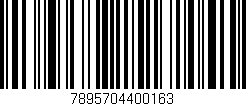 Código de barras (EAN, GTIN, SKU, ISBN): '7895704400163'