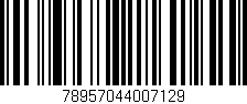 Código de barras (EAN, GTIN, SKU, ISBN): '78957044007129'