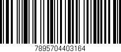 Código de barras (EAN, GTIN, SKU, ISBN): '7895704403164'